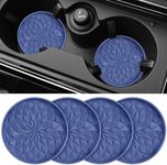 ME.FAN Car Cup Coaster [4 Pack] Sil