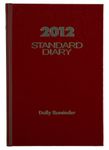 AT-A-GLANCE Standard Diary Recycled Daily Reminder, 5 x 8-Inches, Red, 2012 (SD389-13)