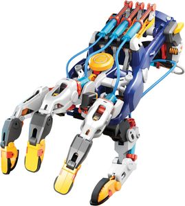 CONSTRUCT & CREATE Hydraulic Cyborg Hand Kit – STEM Robotics Toy