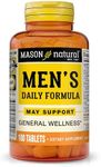 MASON NATURAL, Mens Daily Formula Equivalent to One a Day Mens Brand Tablets - 100 ea