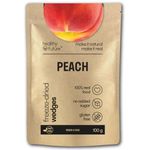 Healthy Future Freeze Dried Fruit Peach Cubes - 100% Natural and Nutrient-Rich – Freeze Dried Sweets Candy – Freeze Dry Sweets Dried Fruits – Dried Fruit for Cocktails – 100 g