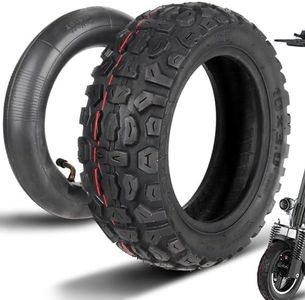 Electric Scooter Tire, 10 Inch 10X3.0 Off-Road Inner Outer Tire, 255X80 Non-Slip Wear-Resistant Thick Rubber for Speedual Grace 10 Zero