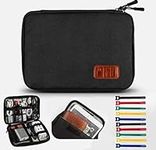 Travel Cable Organizer Bag Double L