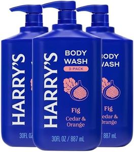 Harry's Men's Body Wash - Fig - 30 fl oz - Shower Gel for Men - No Parabens, Sulfates, or Dyes (Pack of 3)