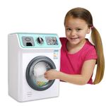 Coo11 Kids Washing Machine Toy Pretend Play Set With Lights and Sound Realistic Working Function,Fun Interactive Kitchen (Blue) Boys & Girls 3+ Year (Kids Washing Machine)