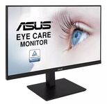 ASUS 23.8”1080P Monitor(VA24DQSB)-Full HD,IPS,75Hz,Speakers Adaptive-Sync Low Blue Light Flicker Free VESA Mountable Frameless, HDMI DisplayPort, VGA, USB hub Height Adjustable, BLACK,12.8"x21.3"x2.1"