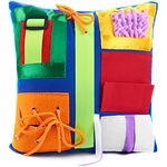 Sensory Pillow | Includes Pillow | Calming Activities for Adults with Dementia | Fidget Pillow | Dementia Products for Elderly | Dementia Pillow | Helps Alzheimers, Dementia, Asperger’s & Autism