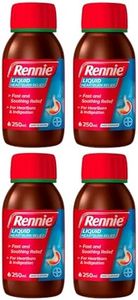 Rennie Liquid Heartburn Relief - 4 Packs of 250ml