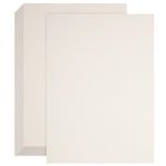 VGOODALL 30 Sheets Ivory Cardstock for Kids, A4 230 GSM Cream White Card Stock Heavyweight Craft Paper White Printer A4 Card for Card Making Kids Art Crafts Scrapbooking