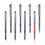 uni-ball Vision Stick Needle Roller Ball Pens, Fine Point Pens, Assorted Colors, Set of 8 (1734916)