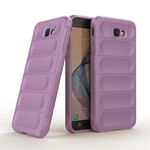 Amazon Brand- Solimo Basic Case for Samsung Galaxy J7 Prime 4G (Silicone_Purple)