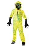 Seasons Child Toxic Hazmat Cosplay Costume (L(10-12)) Yellow