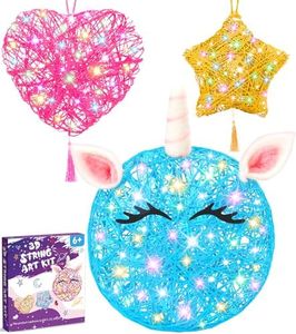 Ophy Kit de Manualidades 3D para Niños Con 20 bombillas LED multicolores, Bricolaje Kits de Manualidades con 6 Globos para Niños para Niñas a Partir de 9 10 11 Años, Regalos para Niña de 8-14 Años