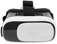 HD Virtual Reality Headset for iPhone and Android, 3D for Movies and Video Games, White