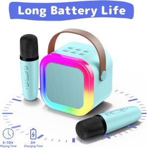 Fede Mini Karaoke Machine – Portable Bluetooth Speaker with Mic