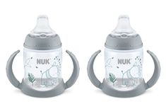 NUK Learner 5 ounce Sippy Cup, Elephant Pack of 2