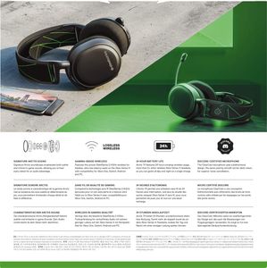 SteelSeries Arctis 7X Wireless Gaming Headset – Black