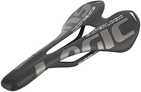 Natudeco MTB Bike Carbon Sella Cuscino per Bici Antiurto Opaco Cuscino per Sella per Bicicletta da Strada in Fibra di Carbonio Leggero per Mountain Bike Ciclismo su Strada