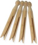 Honey-Can-Do DRY-01389 Traditional Wood Clothespins, 100-Pack