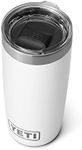 YETI Rambler 10 oz Tumbler, Stainless Steel, Vacuum Insulated with MagSlider Lid, White