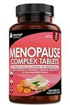 Menopause Supplements for Women Enriched with Turmeric, Ashwagandha & Maca Extract, Vitamins & Minerals, Peri Menopausal Supplements, 120 Tablets, Suitable for All Stages of Menopause