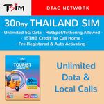 TSIM Thailand Sim Card 30 Days with