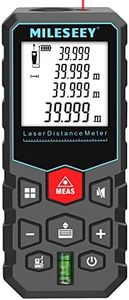 Mileseey Laser Measure 131Ft Digital Distance Meter with Mute Function Measuring Device with Pythagorean Mode, Measure Distance, Area and Volume S6