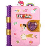 FUNLOCKETS Secret Journal NEW Glitter Edition. Secret Lockable Girl’s Diary with Over 30 Surprises. Perfect Toy Craft Gift for Creative Girls 6 Years +, 5.6 x 16.1 x 19.2 centimeters