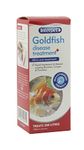 Interpet Goldfish Disease All-in-One Aquarium Fish Treatment, Treats Bacteria, Fungus & Parasites, Works Rapidly, 100 ml, Treats 500 litres