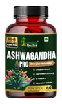 Humming Herbs Ashwagandha Pro - High Potency Adaptogen Blend with Rhodiola Rosea, Red Korean Ginseng, L-Theanine, & Lion's Mane - Natural Stress Relief & Cognitive Support