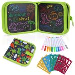 Erasable Drawing Books for Kids Boys Girls Children, Gifts for 3 4 5 6 7 8 Year Old Boys, Education Toys Crafts Doodle Pads for Travel Car Trips