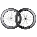 Carbon Road Bike Rim Brake Aero Wheel set 700c 82mm 28mm Width Wheels Tubeless Compatible Clincher