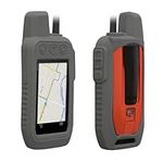 kwmobile Case Compatible with Garmin Alpha 300 / Alpha 200 - GPS Handset Navigation System Soft Silicone Skin Protective Cover - Grey