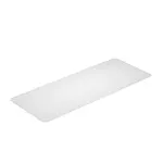 Thirteen Chefs Industrial Shelf Liners 60 x 24 Inch, 5 Pack Set for Wired Shelving Racks, Clear Polypropylene