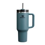 Stanley Quencher H2.0 FlowState Tumbler 1.2L - Cold For 11 Hours - Iced For 48 Hours - Water Bottle with Straw, Handle and Lid - Dishwasher Safe - Travel Mug For Cold or Hot Drinks - Blue Spruce