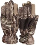 Huntworth Men's Heavy Weight, 3M Thinsulate Insulation, Waterproof Hunting Gloves, Hidd’n Camo