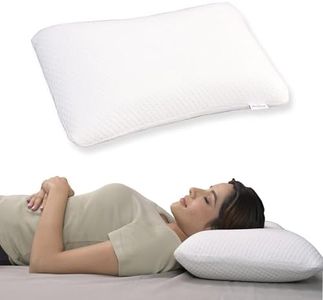 WELLGIVER ComfortCloud Orthopedic Memory Foam Pillows | Cervical Pillow for Neck and Shoulder Pain with Removable Zipper Cover | Orthopedic Pillow | Memory Foam Pillow Pack of 1 | 21x14x4.5 Inch