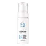 ETUDE HOUSE SoonJung pH 6.5 Whip Cleanser 5.1 fl. oz. (150ml) | Non Comedogenic & Hypoallergenic Soft Bubble Hydrating Facial Cleanser for Sensitive Skin | Fragrance-Free Low-pH Korean Face Wash