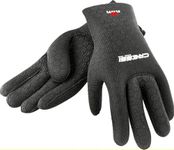 Cressi High Stretch Neoprene Diving Gloves - Black, Medium/3.5 mm