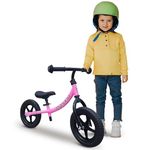 Banana bike and Lava Sport LT Balance Bike - Lightweight Toddler Bike for 2-5 Yr Old Boys/Girls - Aluminium, EVA Tires - Adjustable Handlebars and Seat (Pink)