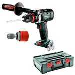 Metabo BS 18 LTX-3 BL Q I Black,Green,Red Pistol Grip Drill 2100g - Cordless Combi Drills (Pistol Grip Drill, Drilling, Screwdriving, Black, Green, Red, 6.5 cm, 1.3 cm, 120 Nm)