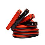 GOHAWKTEQ G5204C 4 Gauge 500A 20FT Heavy Duty Jumper Battery Cables Booster Jump Starter Replaces# AA-003-1A