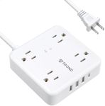 TROND 2 Prong Power Strip: 2 Prong 