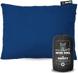 Wise Owl Outfitters Camping Pillow - Essential Camping Accessories, Backpacking Pillow for Sleeping and Traveling - Compressible Memory Foam Travel Pillow, Compact - Small/Medium