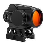 Feyachi V90 2 MOA Red Dot Sight Shake Awake Red Dot Scope Waterproof Rifle Scope 1 x 25mm .75” Rser Mount