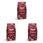 Happilo Dry Fruit Celebration Gift Box Dove 107g, Ideal for Diwali and Festive Gifting, Hamper For Corporate Gifts, Family, Friends, Office Clients (Pack of 3)