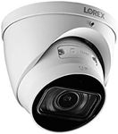 Lorex 4K (8MP) Motorized Varifocal Smart IP Dome Security Camera with Listen-in Audio and Real-Time 30FPS Recording - White (2-Pack)