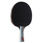 JOOLA Infinity Edge - Tournament Performance Ping Pong Paddle w/ Pro Carbon Technology - Black Rubber on Both Sides - Competition Ready - Table Tennis Racket for Advanced Training - Designed for Speed