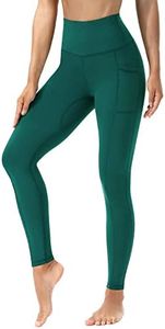 KUTAPU Girls Leggings for Girls - Green XL
