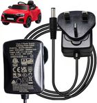 6V 1000mA Charger for Kids Electric Ride on Toys, 6 Volt charger Adapter for Ride on Car UK Plug Supply Power Adapter for Power Wheels Electric Ride-Ons Accessories